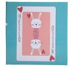 Album photos livre 30 pages blanches - Format 25x25cm - CARTE DE JEU