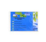 Sachet de 20 pochettes perforées horizontales Exactive - polypropylène lisse 5,5/100e - Cristal