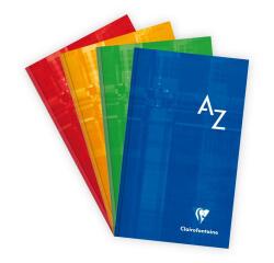 Répertoire brochure rembordée rigide 11x17 cm 192 pages petits carreaux - Assortis