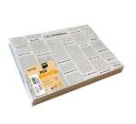 Barquette de 400 sets de table papier gaufré recyclé 80g/m2, Journal Vintage - Format 30x40cm - Journal Vintage