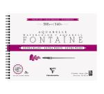 Fontaine Extra Blanc Grain Fin album spiralé 12F 30x40cm 300g