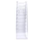 Trieur mural modulable vertical 8 compartiments A4 - Cristal