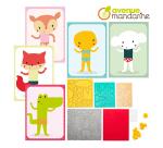 Boîte créative, Gommettes et textures - Multicolore