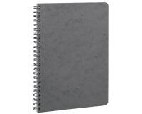 Cahier reliure intégrale Age Bag A5 100 pages ligné - Gris