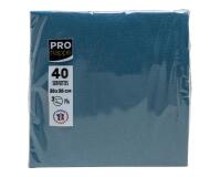 Pack of 40 micro-embossed 2-ply wadding napkins - 38x38 cm