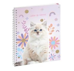 Cahier de textes Lovely 17 x 22 cm - Visuels assortis