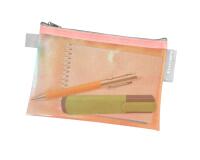 Pochette à fermeture éclair en plastique souple Candy Tidy - A6 - Couleurs assorties
