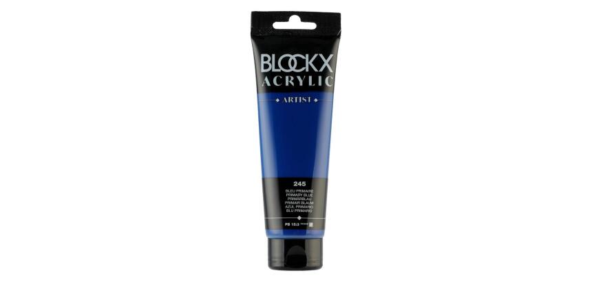 Peinture acrylique fine tube 120ml - Bleu primaire