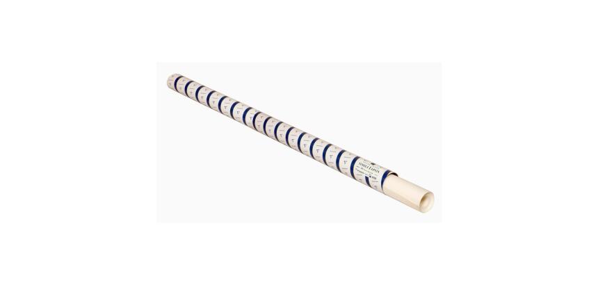 Simili Japon rouleau en tube 1,96x5m 130g - Ivoire