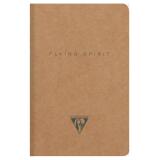 Flying Spirit piqûre textile 9x14cm 96 pages ligné motifs assortis papier ivoire 90g - Kraft