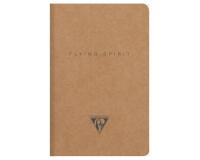 Flying Spirit piqûre textile 9x14cm 96 pages ligné motifs assortis papier ivoire 90g - Kraft