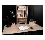 Trieur vertical / porte lettres 3 compartiments carton Eterneco - Brun motifs géométriques