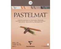 Pastelmat bloc collé 12F 24x30cm 360g