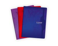 Cahier piqué 7000 24x32 cm 192 pages petits carreaux 70 g - Assortis