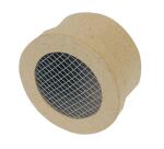 Boite ronde grillagée 8x8x4cm - Kraft