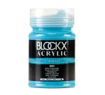 Peinture acrylique fine pot 500ml - Bleu turquoise