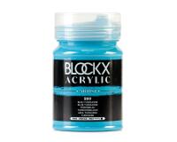 Peinture acrylique fine pot 500ml - Bleu turquoise