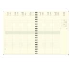 Agenda de bureau Eurotime 27S spiralé Barbara 21 x 27 cm Semainier Janvier à décembre 2026