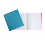 Gästebuch 140 Seiten gold, 21x19cm, Plum' Grün