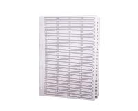 100Z - Separadores Separadores con pestañas impresas cartulina blanca 160 g/m 2 Con pestañas blancas plastifi cadas reforzadas - Blanco