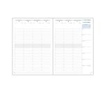 Recharge semainier SAD 29 21 x 29.7 cm Septembre 2025 à Décembre 2026-16 mois.