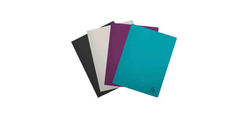 Exacompta Titane Display Book, 80 Views, Semi Rigid, Recycled PP - Assorted colours
