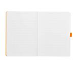 Rhodiarama Goalbook souple A5 240 pages dot papier blanc 90g - Framboise