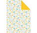 Carton décor, paquet de 40 feuilles 160g/m2 au format 25 x 35 cm