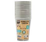 15 Paper cups, 20 cl