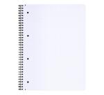 Carnet reliure intégrale Age Bag A4+ 160 pages détachables perforé 4 trous petits carreaux - Noir