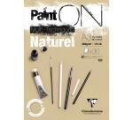 Paint'ON Naturel bloc collé 30F A3 250g