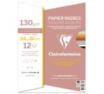 Ingres Pastel pochette 12F 24x32cm 130g - Assortiment pastel