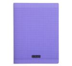 Cahier piqué 8000 POLYPRO A4 192 pages grands carreaux 90 g - Violet