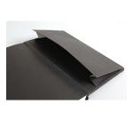 Webnotebook 9x14 cm 192 pages dot papier ivoire 90g fermeture élastique - Noir