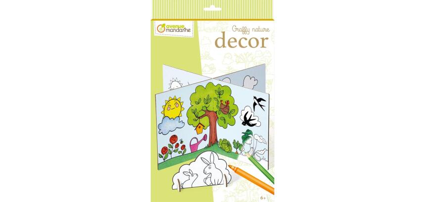 Graffy Nature, Décor - Vert