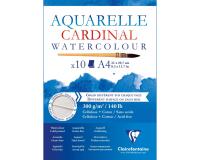 Cardinal bloc collé 10F A4 300g