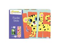 Puzzles Sticks, Animaux de la savane - Multicolore