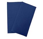 Paquet de 40 serviettes micro gaufrées ouate 2 plis - pliées 1/8