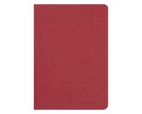 Cahier piqué Age Bag A5 96 pages uni - Rouge