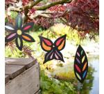 PAPIER VITRAIL, Pochette de 10 feuilles assorties au format 20x30cm - Assortiment