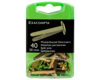 Boîte de 40 attaches parisiennes 30mm - Or