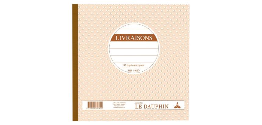 Le Dauphin Book for Deliveries 50 Duplicates, 210x210 - Oat