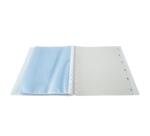 Carpeta de fundas amovibles con anillas Tapa rígida Crystal 7/10º - (Vistas: 60 Fundas: 30) - 26x31,2 cm para A4 - Cristal