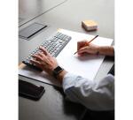 Rhodia sous-main semainier entoilé A2 (42x59,4 cm) 30 feuillets encollés - Blanc