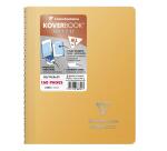 Carnet reliure intégrale enveloppante Koverbook Silver A5 160 pages ligné couverture polypropylène opaque - Assortis