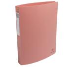 Classeur semi-rigide 4 anneaux PP recyclé Skandi - Couleurs assorties