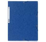 Chemise 3 rabats à élastiques carte lustrée 400g/m2 - A4 - Couleurs assorties