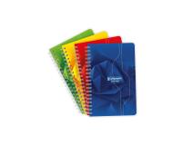 Carnet reliure intégrale 7000 11x17 cm 100 pages petits carreaux 70 g - Assortis
