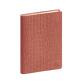 Agenda de poche Eurotime 13S Spiralé Baby Croco semainier 9 x 13 cm Janvier à Décembre 2026 - Terracotta