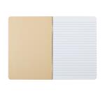 Carnet piqué FOREVER PREMIUM 100% recyclé A5 96 pages ligné papier recyclé blanc 90 g - Bleu cobalt